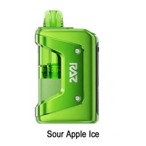 Sour Apple Ice RAZ Vue 50K Vape Kit - 13mL